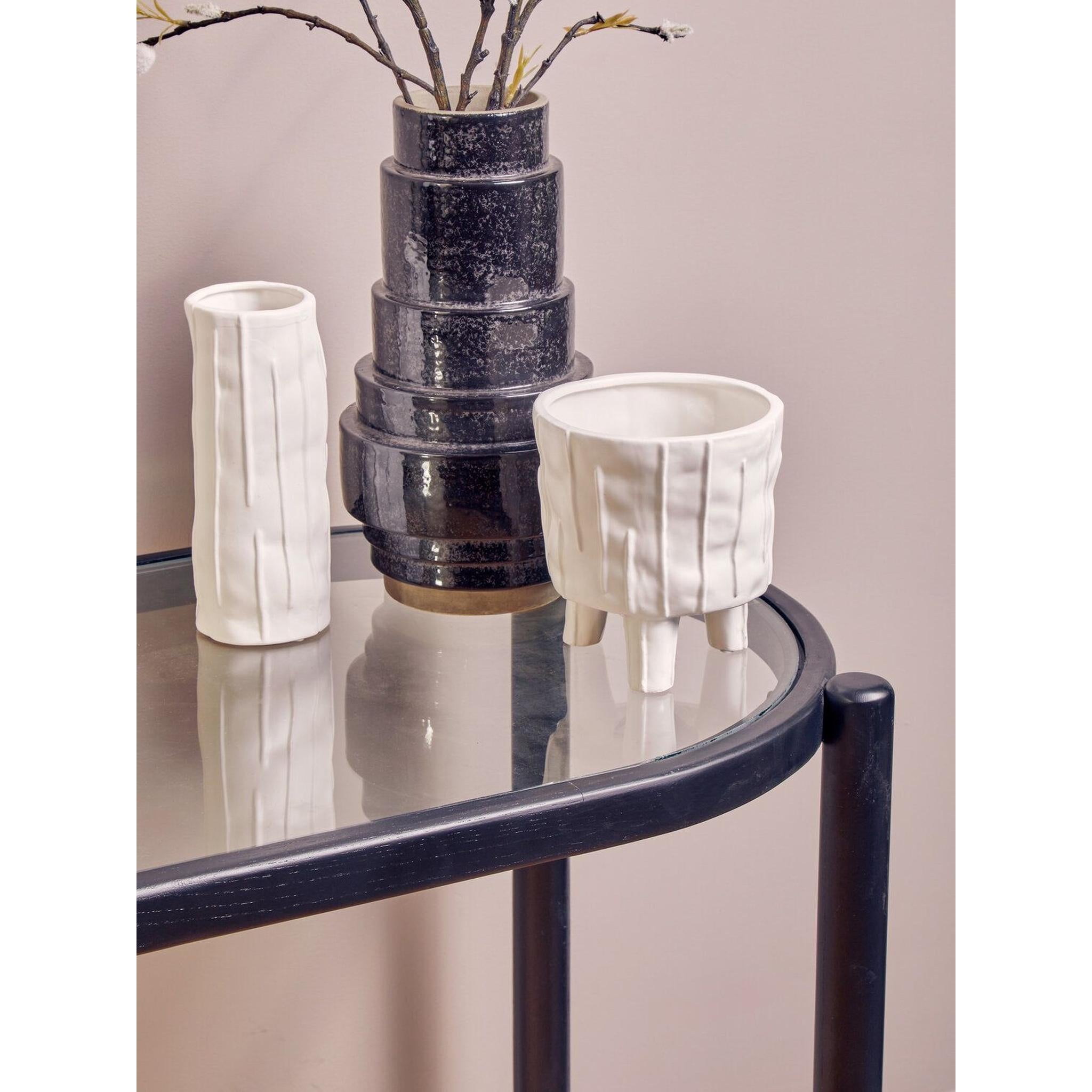 Canvora Black Rattan & Glass Console Table – 100cm product image 6