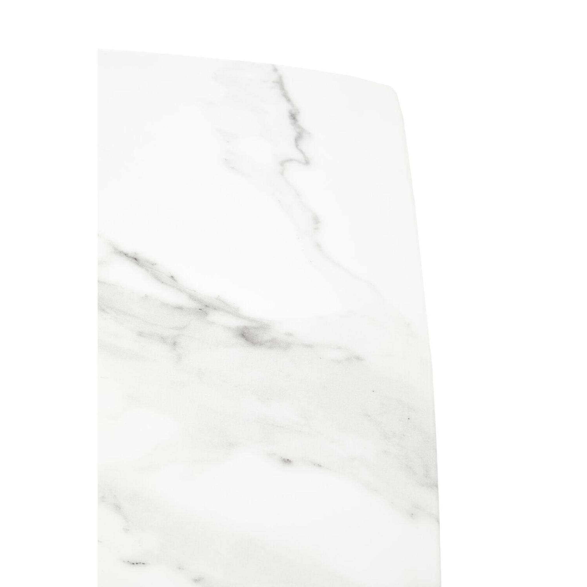 Auralis White Marble Console Table – 120cm product image 3
