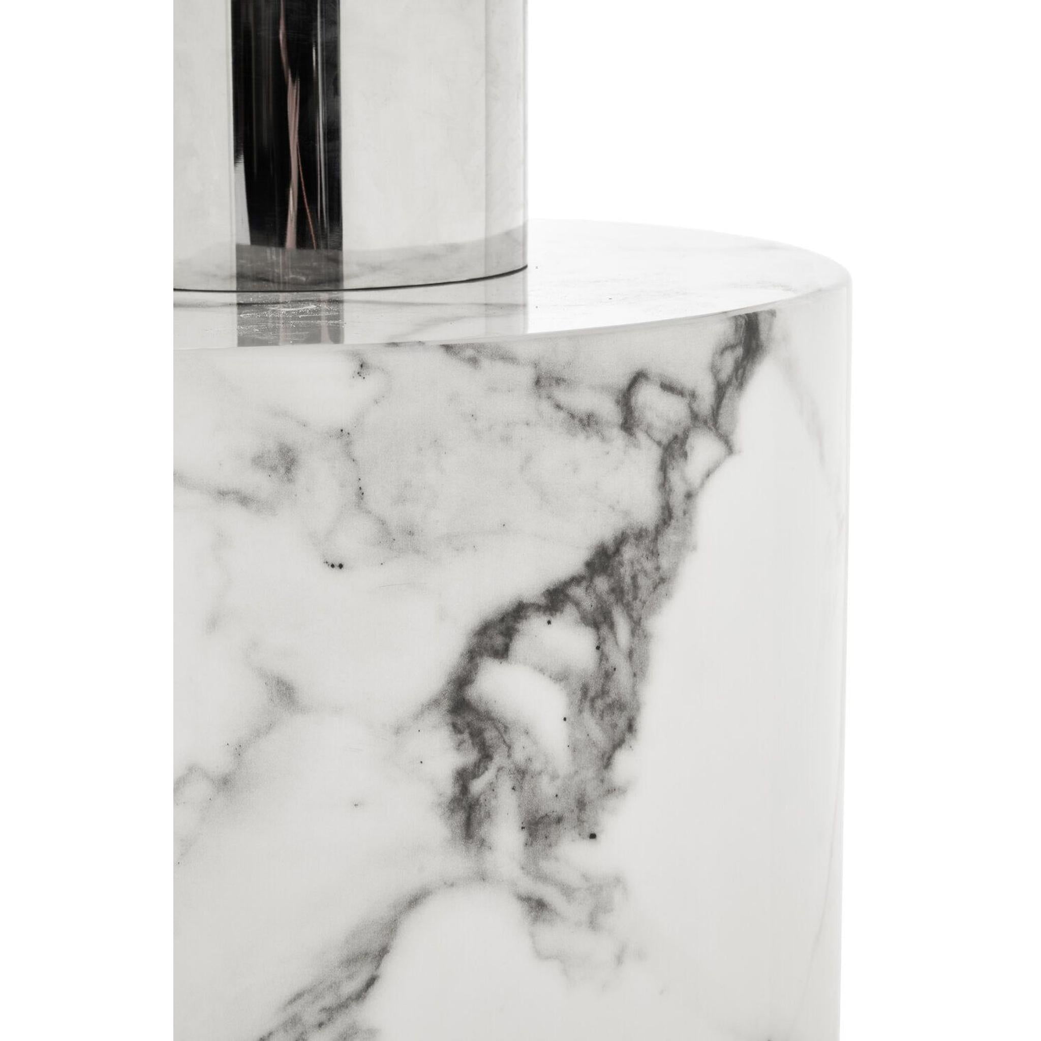 Auralis White Marble Console Table – 120cm product image 2
