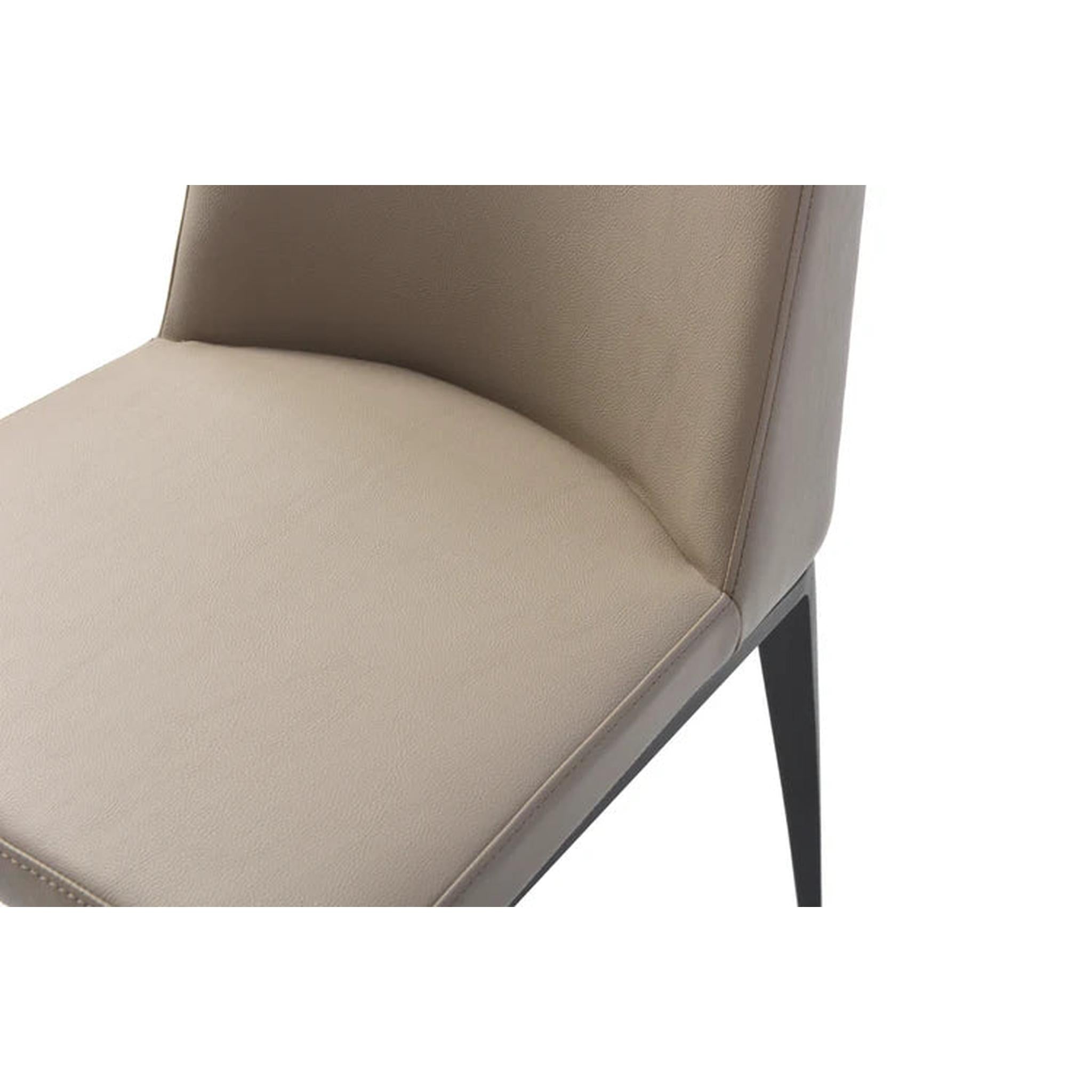 Medici Set of 2 Dining Chairs – Buffalo Sand PU – 45cm Wide - image 5